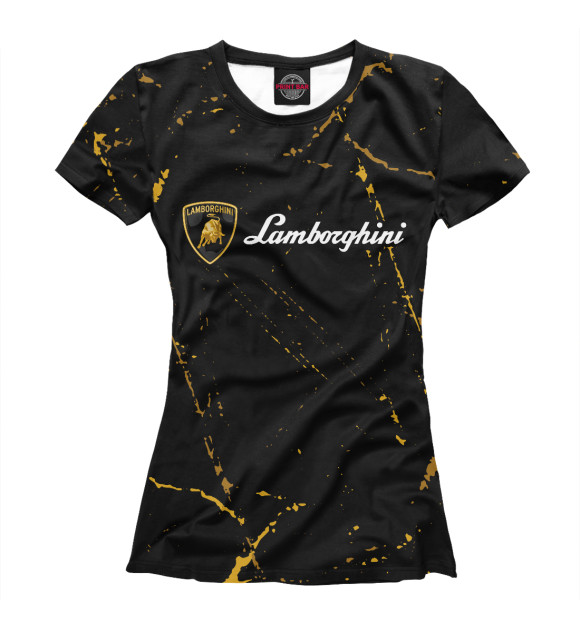 Футболка Lamborghini / Ламборгини для девочек 