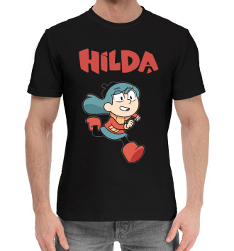 Хлопковая футболка Hilda