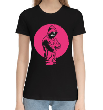 Женская Хлопковая футболка Squid Game