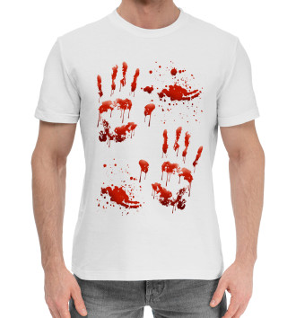 Хлопковая футболка Следы крови