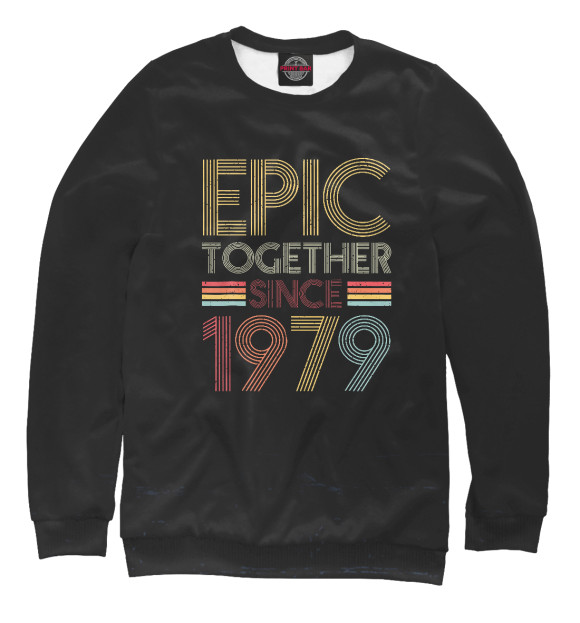 Свитшот Epic Together Since 1979 для девочек 