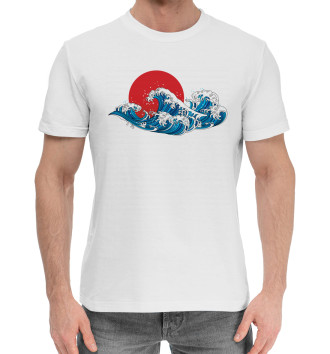 Хлопковая футболка Море