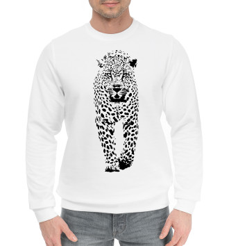 Хлопковый свитшот Дерзкий леопард