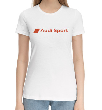 Хлопковая футболка Audi sport