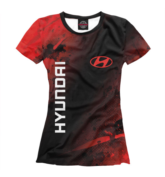 Футболка Hyundai / Хендай для девочек 