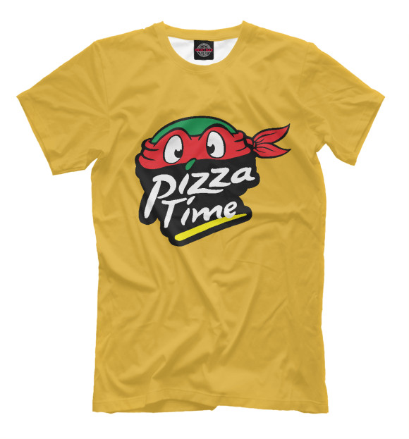 Футболка Pizza Time для мальчиков 