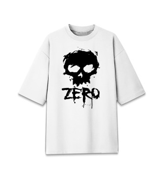 Хлопковая футболка оверсайз Zero