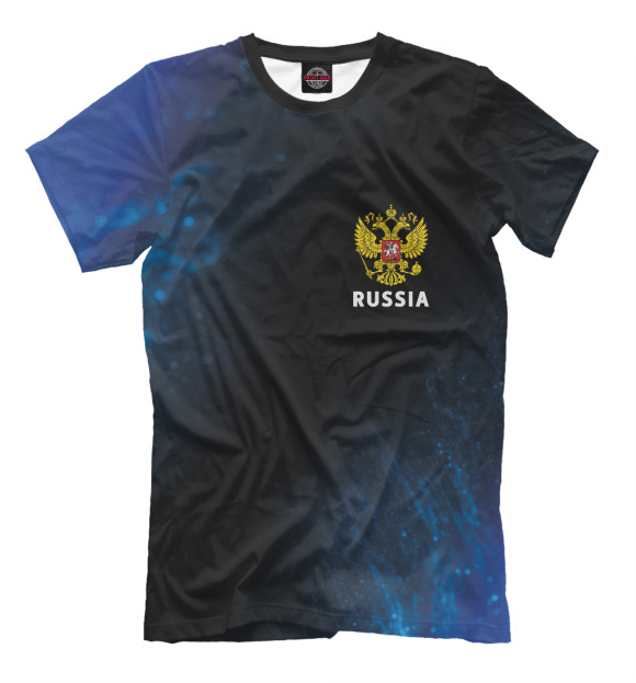 Мужская Футболка Russia / Россия
