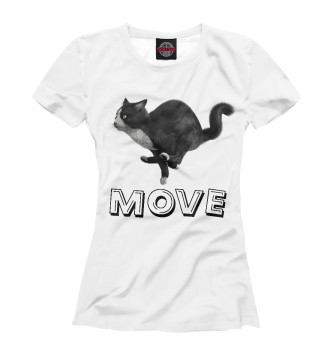 Футболка Move cat