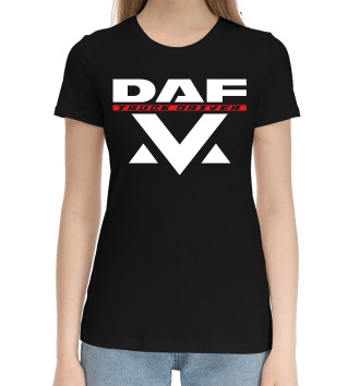 Хлопковая футболка DAF \ Дальнобойщик