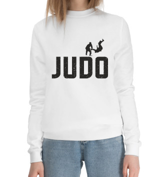 Женский Хлопковый свитшот Judo