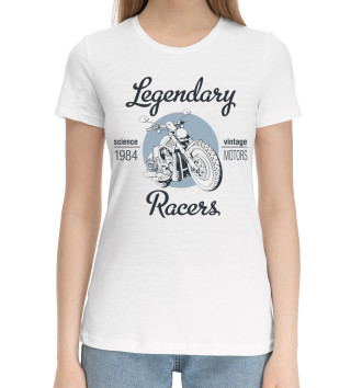 Хлопковая футболка Legendary racers