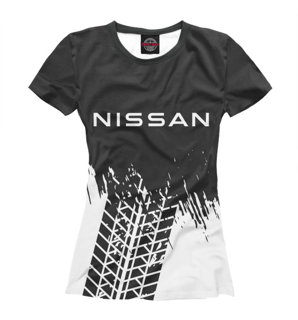 Футболка Nissan / Ниссан для девочек 