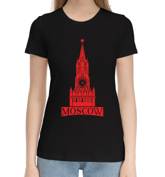 Хлопковая футболка Moscow