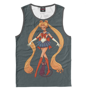 Мужская Майка Sailor Moon