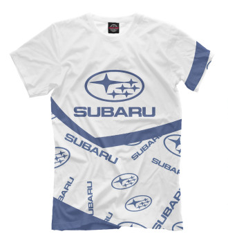 Мужская Футболка Subaru