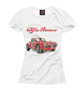 Футболка для девочек Alfa Romeo motorsport