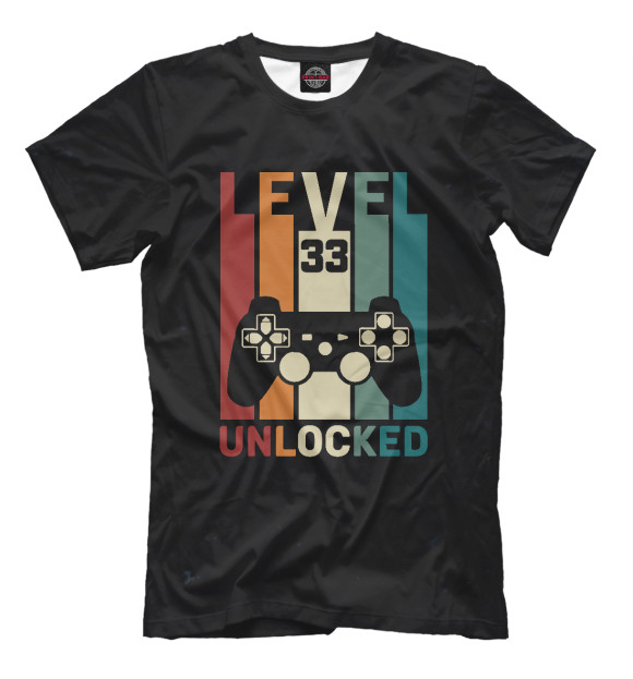 Футболка Level 33 Unlocked для мальчиков 
