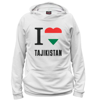 Худи для девочек I love Tajikistan