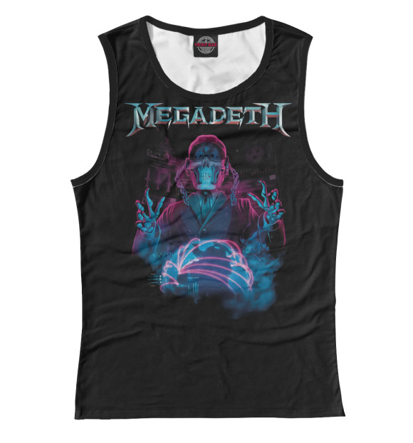Майка Megadeth для девочек 