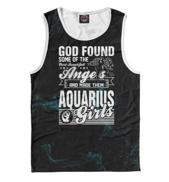 Майка для мальчиков God Found Angels Aquarius