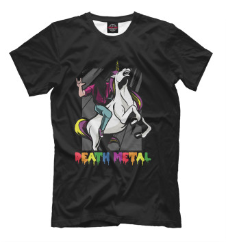 Футболка Death Metal Unicorn