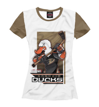 Женская Футболка Anaheim Ducks