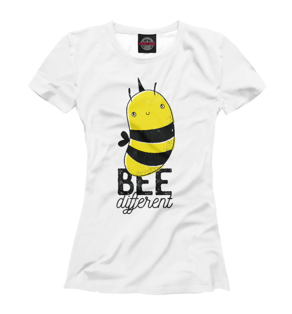 Футболка Bee different для девочек 