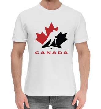 Мужская Хлопковая футболка Канада
