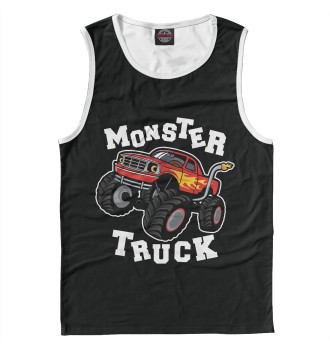 Майка для мальчиков Monster truck
