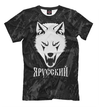 Футболка Белый волк / Я русский