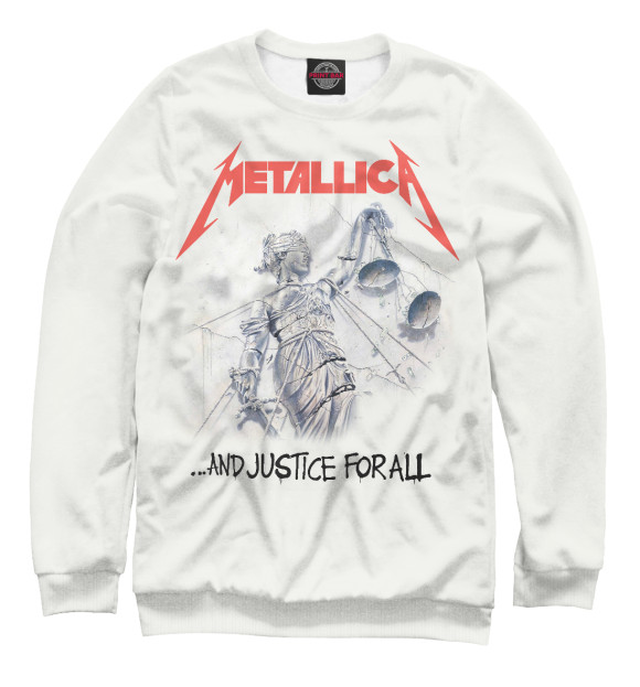 Свитшот Metallica for all для девочек 