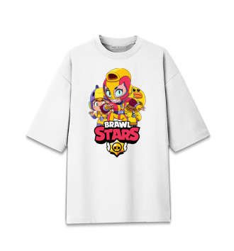 Хлопковая футболка оверсайз Brawl Stars Max