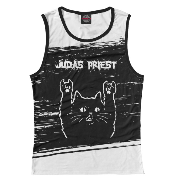 Майка Judas Priest | Рок Кот для девочек 