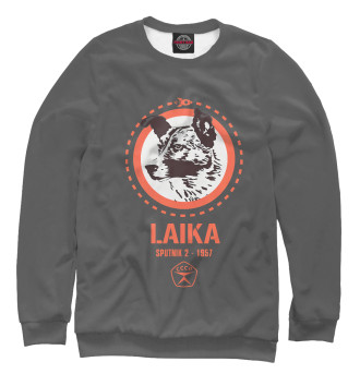 Свитшот для девочек Laika Dog Sputnik Space