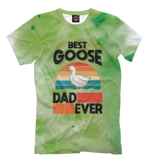 Футболка Best Goose Dad Ever для мальчиков 