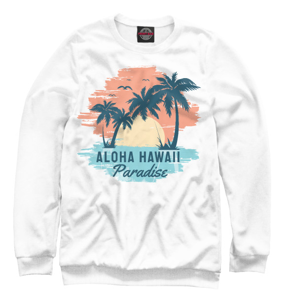 Свитшот Aloha Hawaii для девочек 