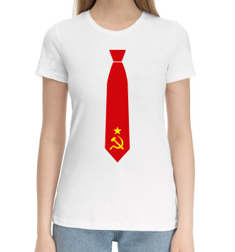 Хлопковая футболка Советский галстук