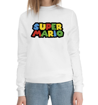 Хлопковый свитшот Super Mario
