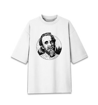 Хлопковая футболка оверсайз Burzum, Varg Vikernes