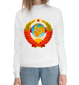 Хлопковый свитшот Герб СССР