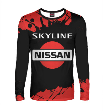 Лонгслив Nissan Skyline - Брызги