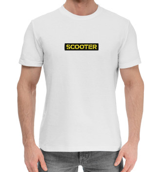 Мужская Хлопковая футболка Scooter