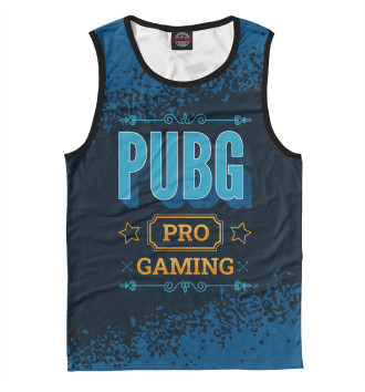 Майка для мальчиков PUBG Gaming PRO (синий)
