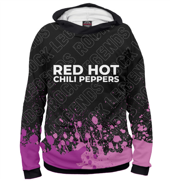 Худи Red Hot Chili Peppers Rock Legends для девочек 