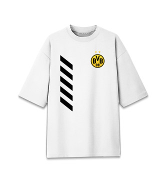 Мужская Хлопковая футболка оверсайз Borussia