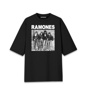 Мужская Хлопковая футболка оверсайз Ramones - Ramones