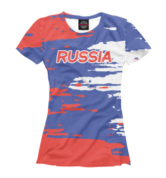 Футболка для девочек Вся Россия