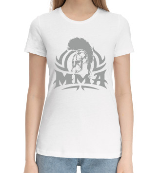 Женская Хлопковая футболка MMA Fighter
