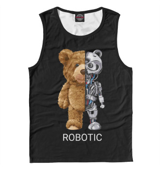 Майка для мальчиков Robot Bear